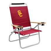 USC Trojans Cardinal SC Interlock Beach Chair